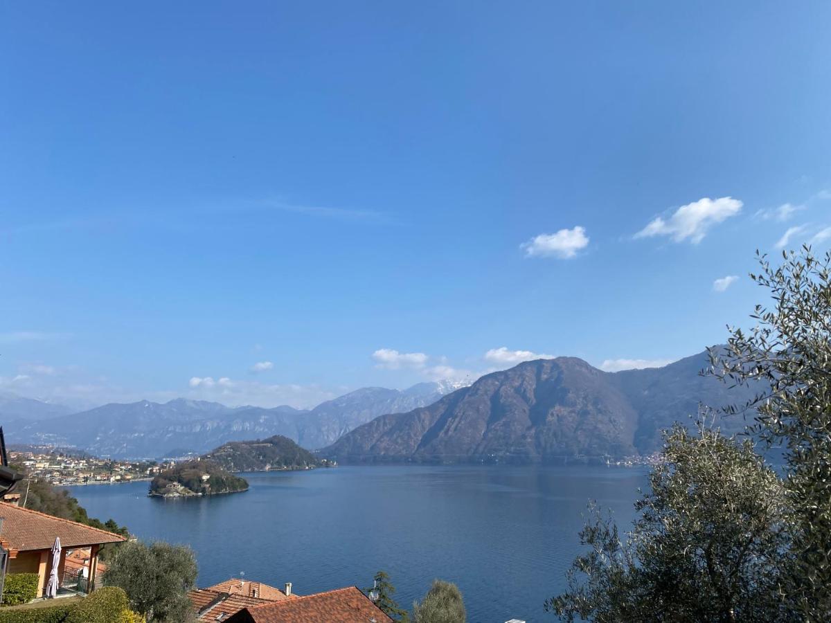 Paolo'S Home - Overlooking The Lake Colonno Exterior foto