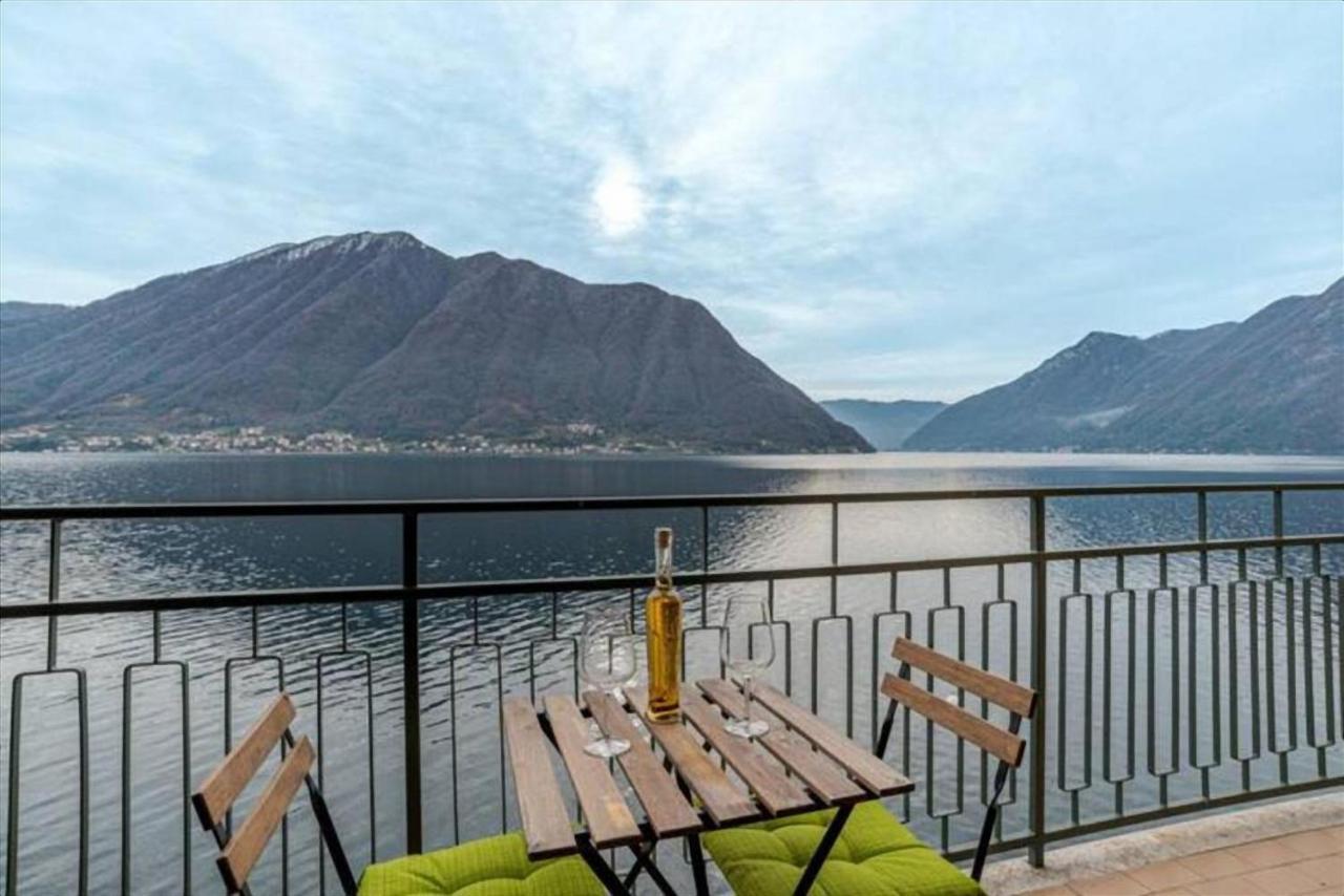 Paolo'S Home - Overlooking The Lake Colonno Exterior foto